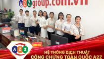 Dịch Thuật Chuyên Ngành Tài Nguyên Môi Trường Tại A2Z Huyện Hàm Tân
