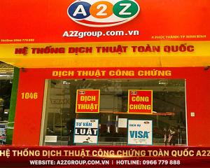 Dịch Tiếng Ả Rập Chuyên Ngành Tại A2Z Huyện Hàm Thuận Nam